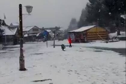 Nieve en Bariloche