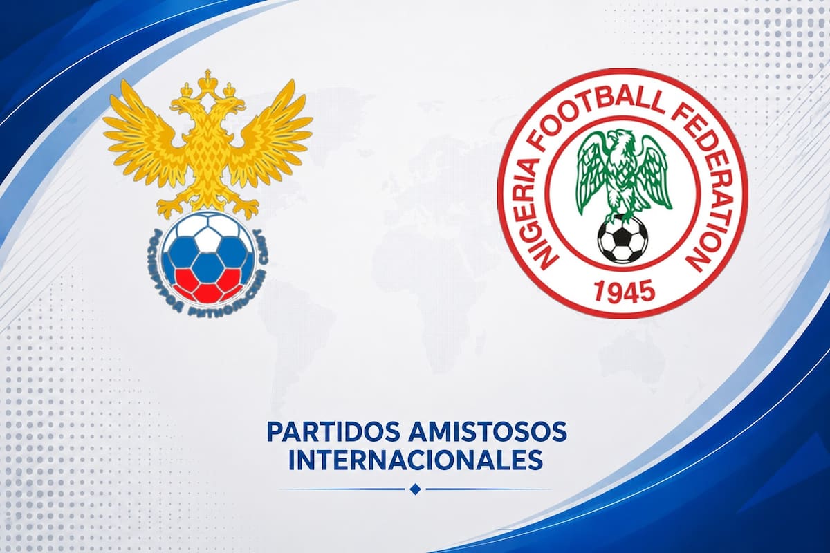 Nigeria empató 3-3 con Rusia en un amistoso internacional