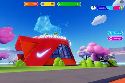 Nike acaba de inaugurar su tienda Nikeland en Roblox