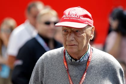Niki Lauda después del trasplante de pulmón