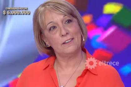 Nilda es jubilada y participó de Los 8 escalones de los 3 millones (Foto: Captura eltrece)