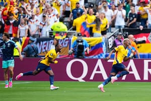 Alemania se había puesto en ventaja a los dos minutos, pero Ecuador reaccionó y empató con un gran gol