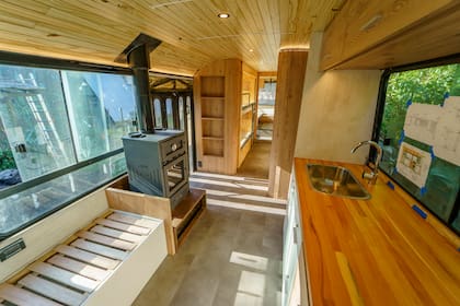 Ningún motorhome es igual a otro en este emprendimiento