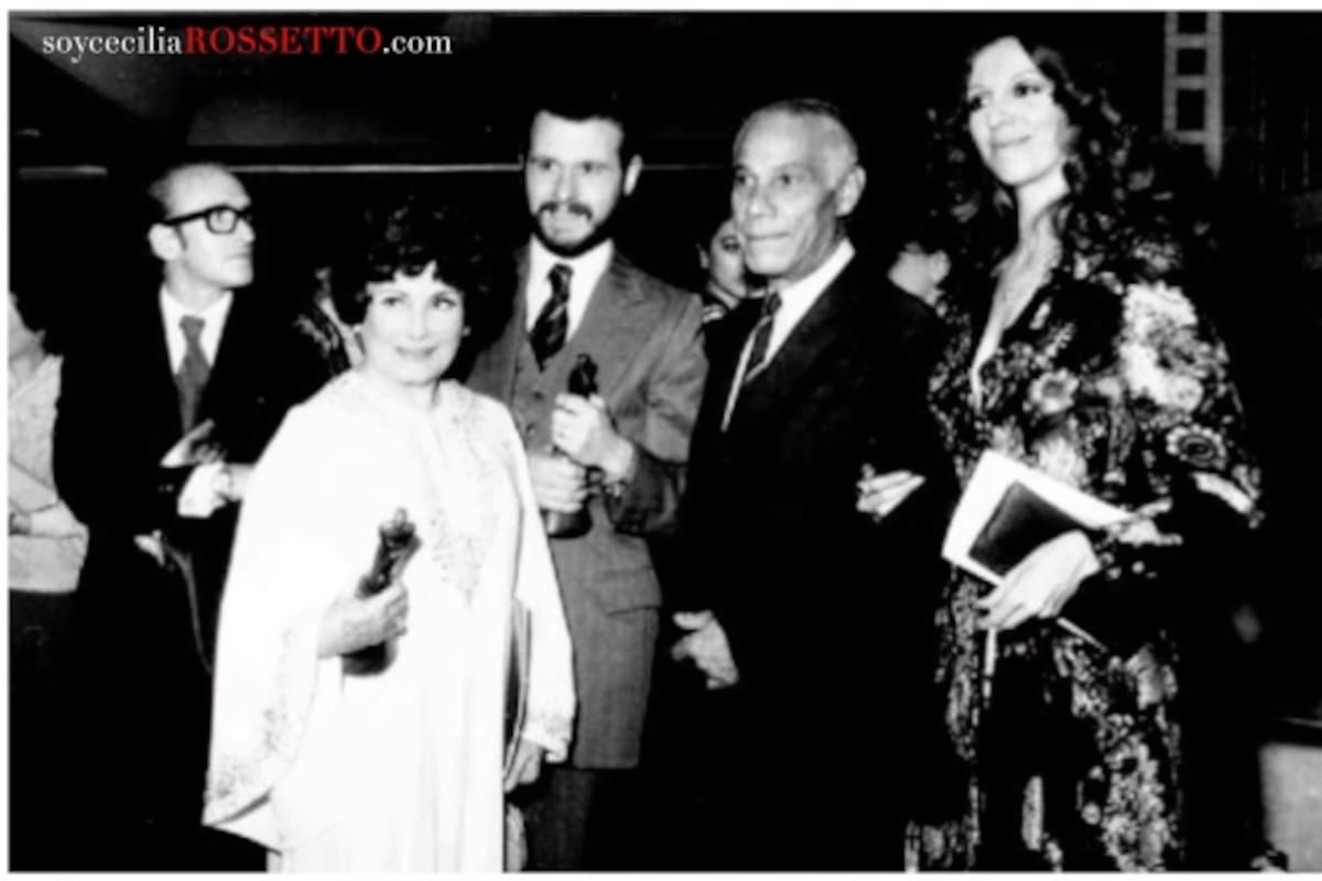 Niní Marshall y Cecilia Rossetto fueron dos de las premiadas en aquella ceremonia casi clandestina que reparó en la producción de radio y televisión de hace 50 años