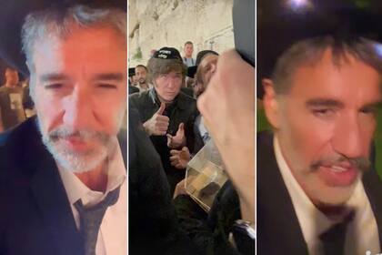 Nino Dolce estuvo con Milei ayer en Israel