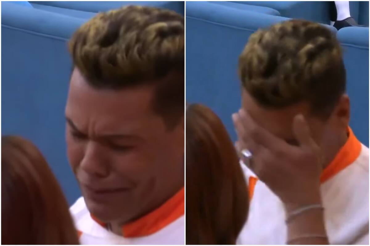 Niño Prodigio llora durante su participación en la tercera temporada de Top Chef VIP