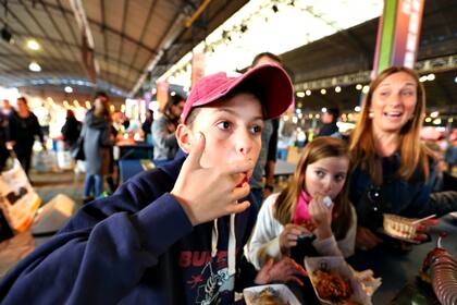 Niños en la Feria Masticar