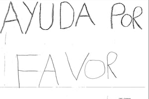 La carta de una niña detenida en un centro del ICE en Texas que pidió la liberación de toda su familia