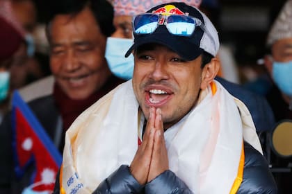Nirmal Purja fue el primero en escalar el K2 en invierno (AP Foto/Niranjan Shrestha, archivo)
