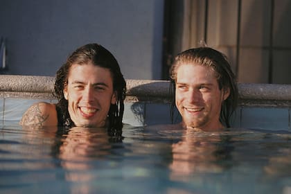 Dave Grohl y Kurt Cobain se hicieron grandes amigos en Nirvana