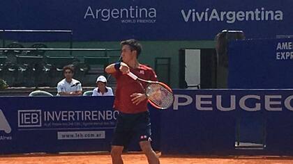 Nishikori en Buenos Aires