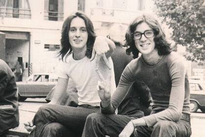 Nito Mestre y Charly García en los comienzos de Sui Generis