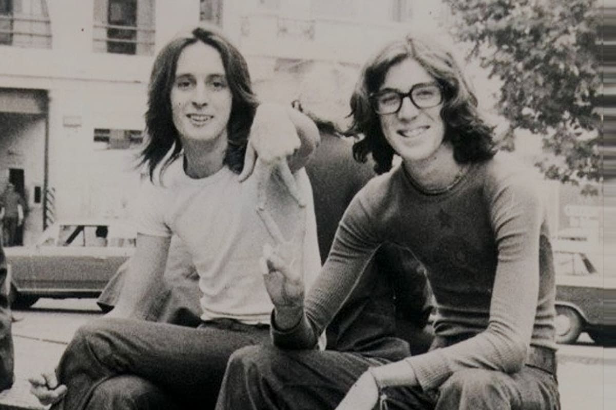 Nito Mestre y Charly García en sus primeros años de Sui Generis