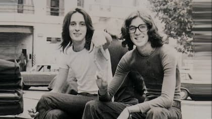 Nito Mestre y Charly García en tiempos de Sui Generis