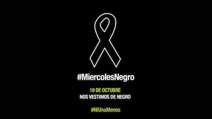#NiUnaMenos Ni Una Menos movilización Obelisco miércoles negro 19 octubre nos vestimos de negro #NosotrasParamos femicidio violencia de género contra la mujer machista sexista