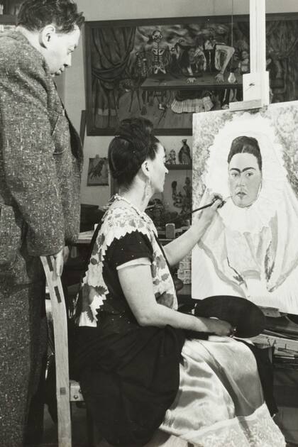 Diego Rivera y Frida Kahlo