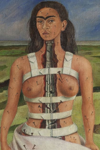 La columna rota (detalle)