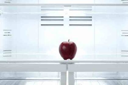 No dejes alimentos calientes dentro de la heladera