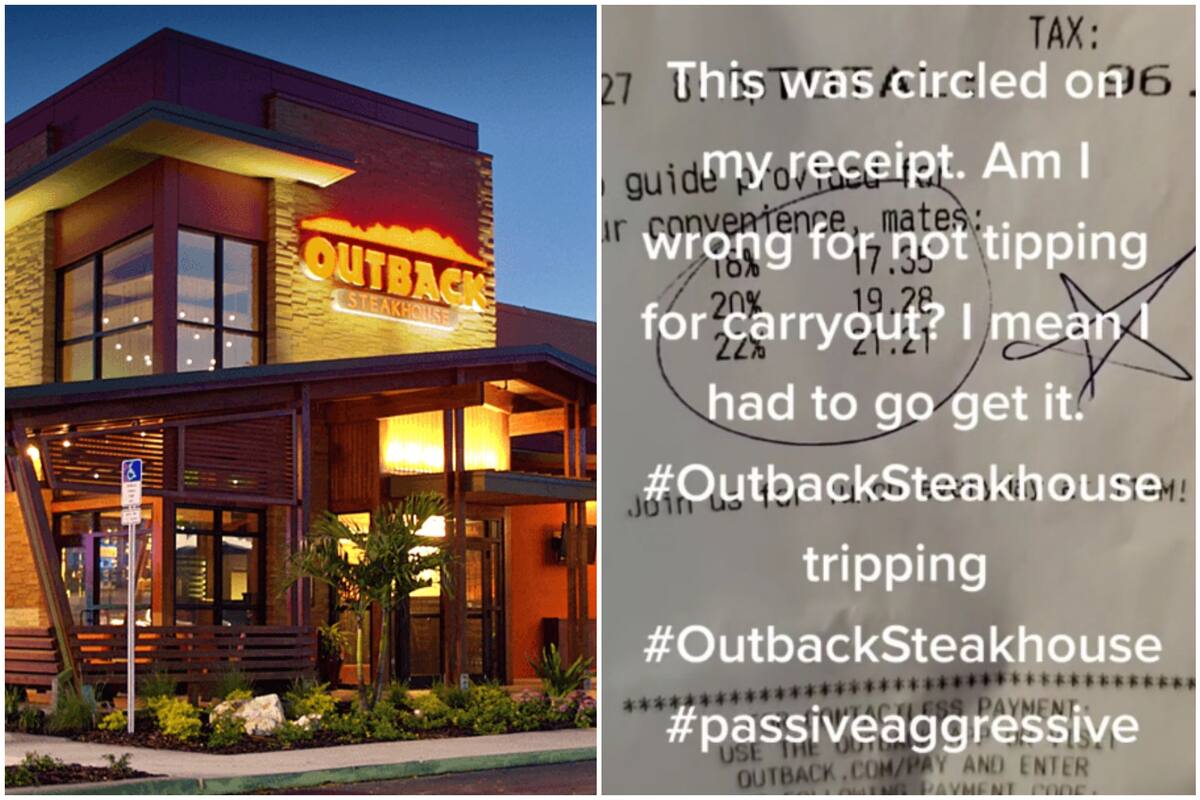No dejó propina al retirar su pedido y se indignó por lo que le pidieron
