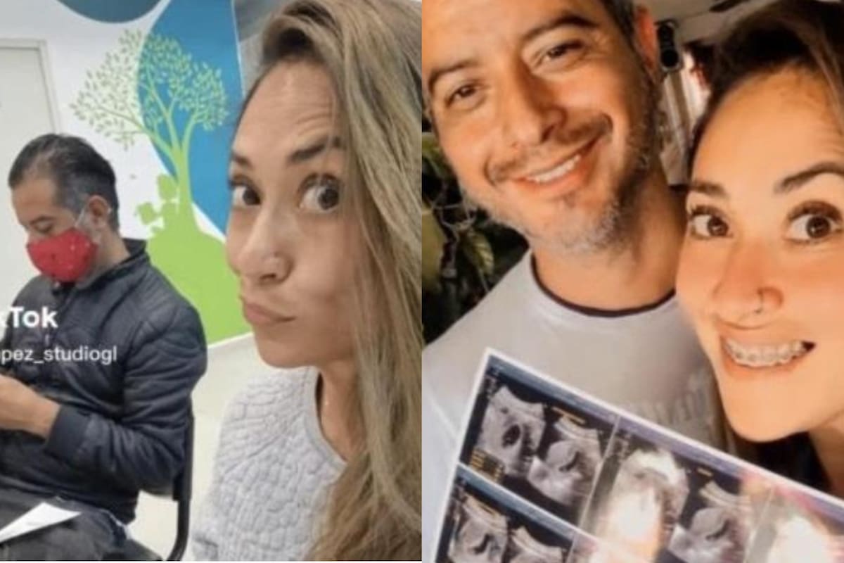 No era gastritis: la mujer estaba embarazada (Foto: TikTok @annylope)