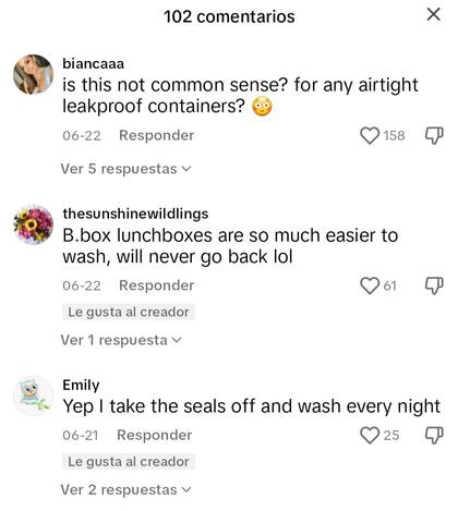 "¿No es esto de sentido común?", preguntó una usuaria en la publicación que cuenta con más de 100 comentarios