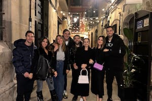 No es la primera vez que los tres futbolistas y sus esposas cenan juntos (Foto Archivo, Febrero 2023)