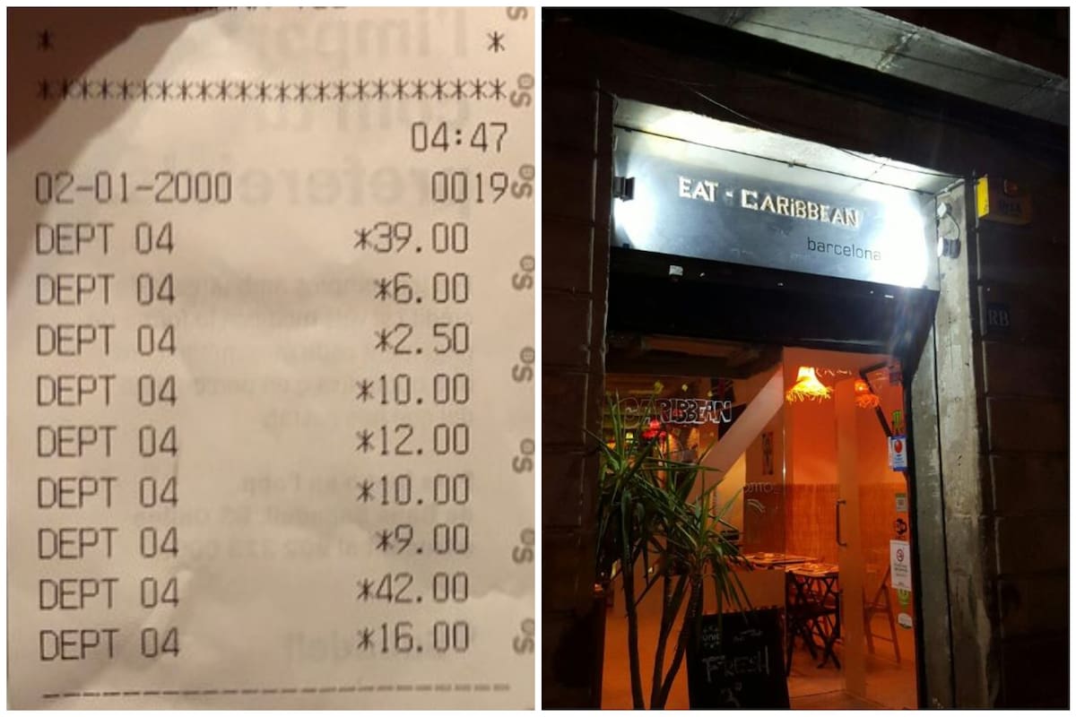 "No está permitido". Salieron a cenar y cuando pidieron el ticket descubrieron una avivada que los dejó atónitos