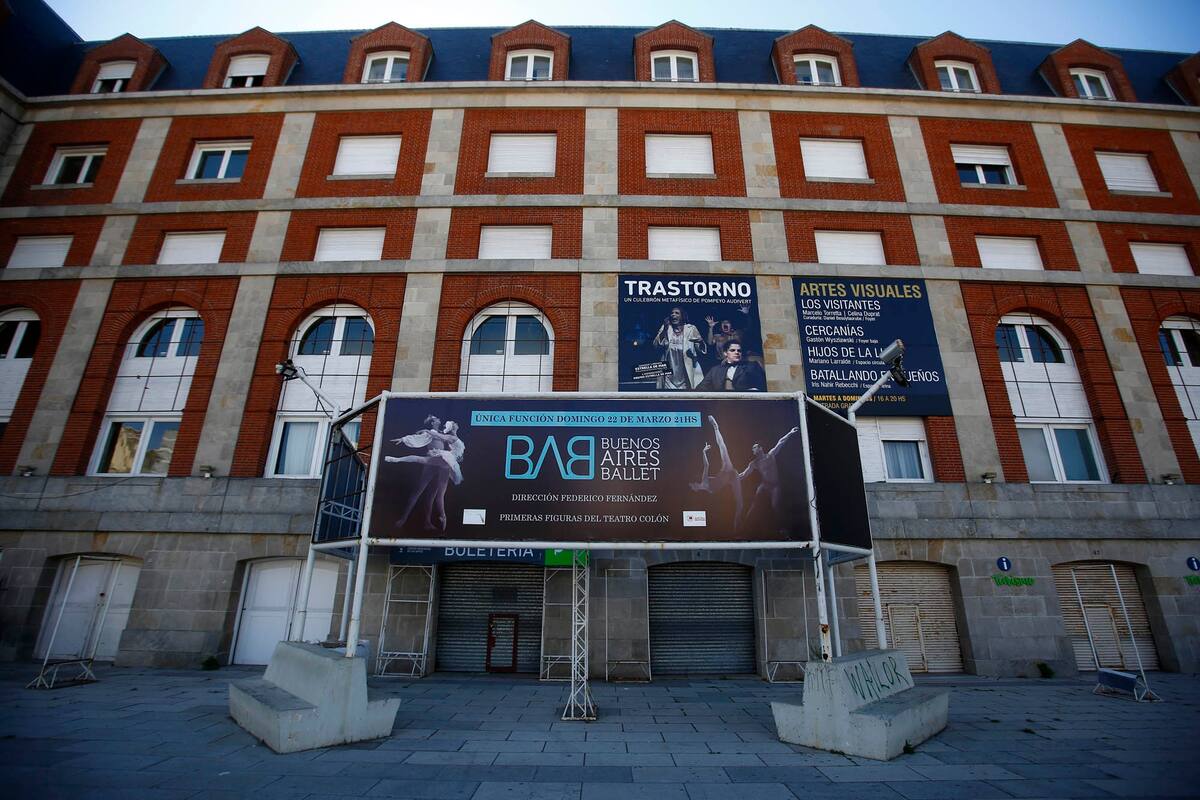 No habrá teatros en la proxima temporada de verano. Teatro Mar del Plata, 21 de Octubre 2020.