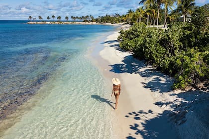 No hay autos en las calles de esta isla