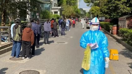 No hay fecha establecida para el fin del confinamiento en Shanghái