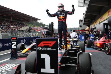 No hay forma de detener a Max Verstappen: se impuso en el GP de Bélgica y sumó su octavo éxito consecutivo de la temporada
