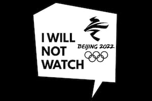 "No los veré": la campaña en contra de los Juegos de Invierno Beijing 2022