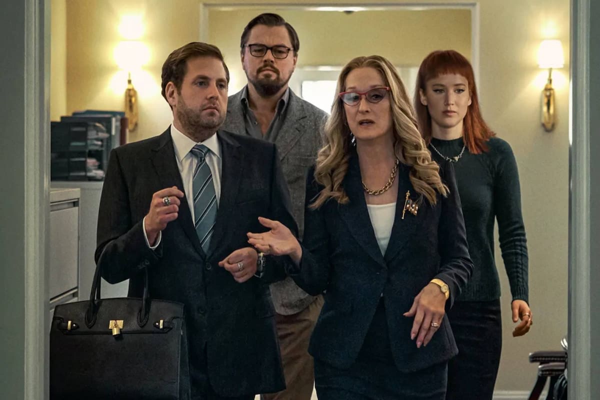 No mires arriba, la película protagonizada por Leonardo DiCaprio, Jennifer Lawrence y Meryl Streep, se estrenó en Netflix el 24 de diciembre