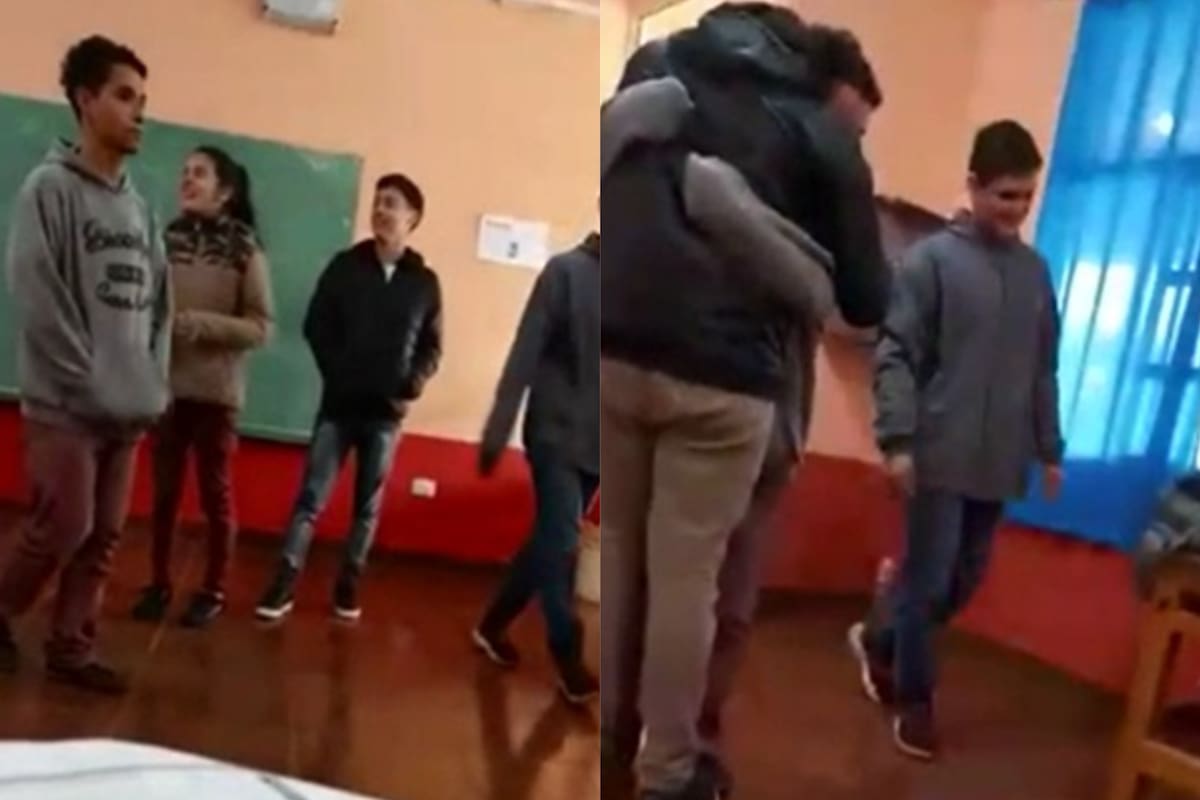 No podía comprarse un celular y sus compañeros lo sorprendieron; el hecho ocurrió en Misiones
