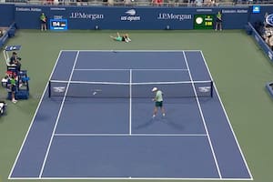 Un espectacular match point en el US Open, con salvadas impresionantes y un desenlace inesperado