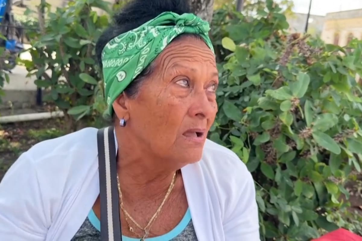 “No quiero ser rica, pero no quiero morirme de hambre”, dijo la cubana