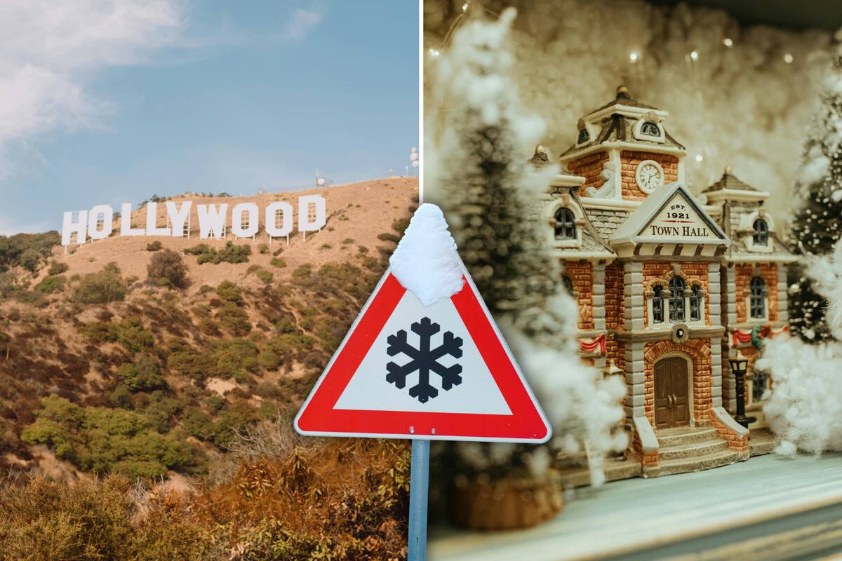 No se esperan nevadas en las zonas bajas de California durante Navidad