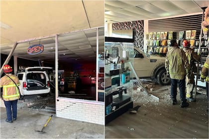 No se registraron heridos en el chocó del auto en Denton contra dos tiendas comerciales