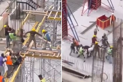 No se reportaron detenidos tras la pelea. Foto: captura