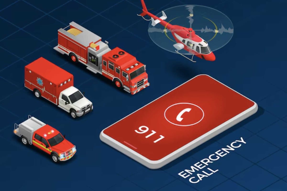 No siempre se debe llamar al 911; solo en situaciones en las que está en peligro inminente la saludo o la propiedad (Freepik)