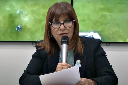 "No tengo miedo, los que deberían tener miedo son los delincuentes", dijo Patricia Bullrich