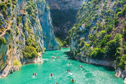 No todo es arena y mar, la Garganta de Verdon, un paisaje diferente entre montañas