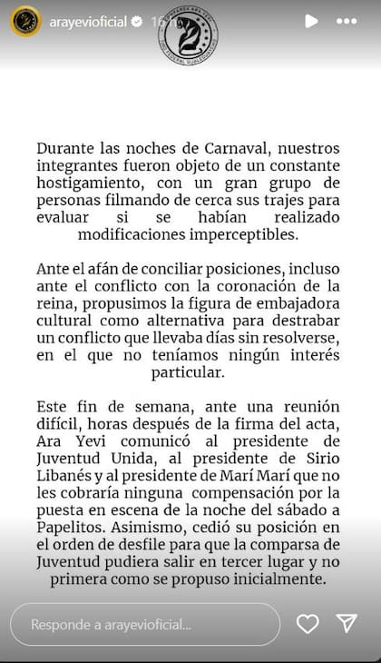 No todo fue fiesta en el carnaval de Gualeguaychú: hubo un cruce escandaloso entre las comparsas en la votación de cuál era la campeona
