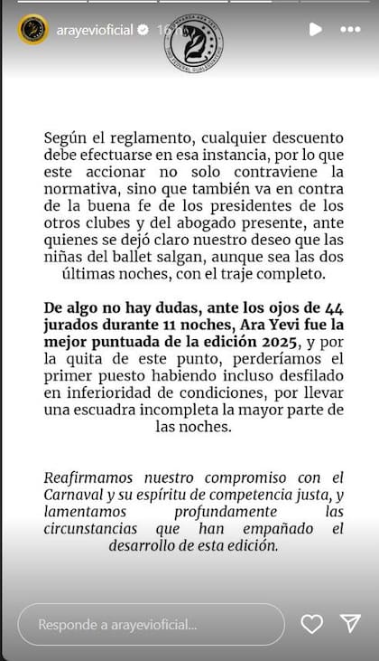 No todo fue fiesta en el carnaval de Gualeguaychú: hubo un cruce escandaloso entre las comparsas en la votación de cuál era la campeona