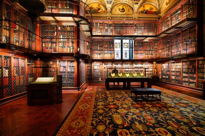 No todos los lugares elegidos son bellezas de la naturaleza, en el tercer puesto figura la Biblioteca "Morgan Library and Museum" de New York.