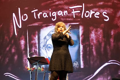 "No traigan flores", la consigna y el título del espectáculo