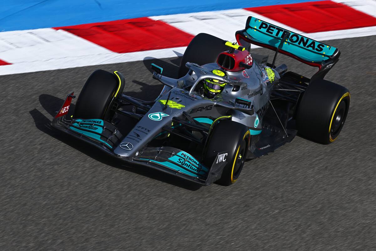 "No veo una solución a corto plazo", expresó Lewis Hamilton sobre los problemas en su Mercedes, luego de las prácticas para el Gran Premio de Bahréin de Fórmula 1.