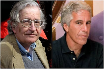 Noam Chomsky y Jeffrey Epstein
