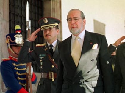 Álvaro Noboa, en la sede presidencial