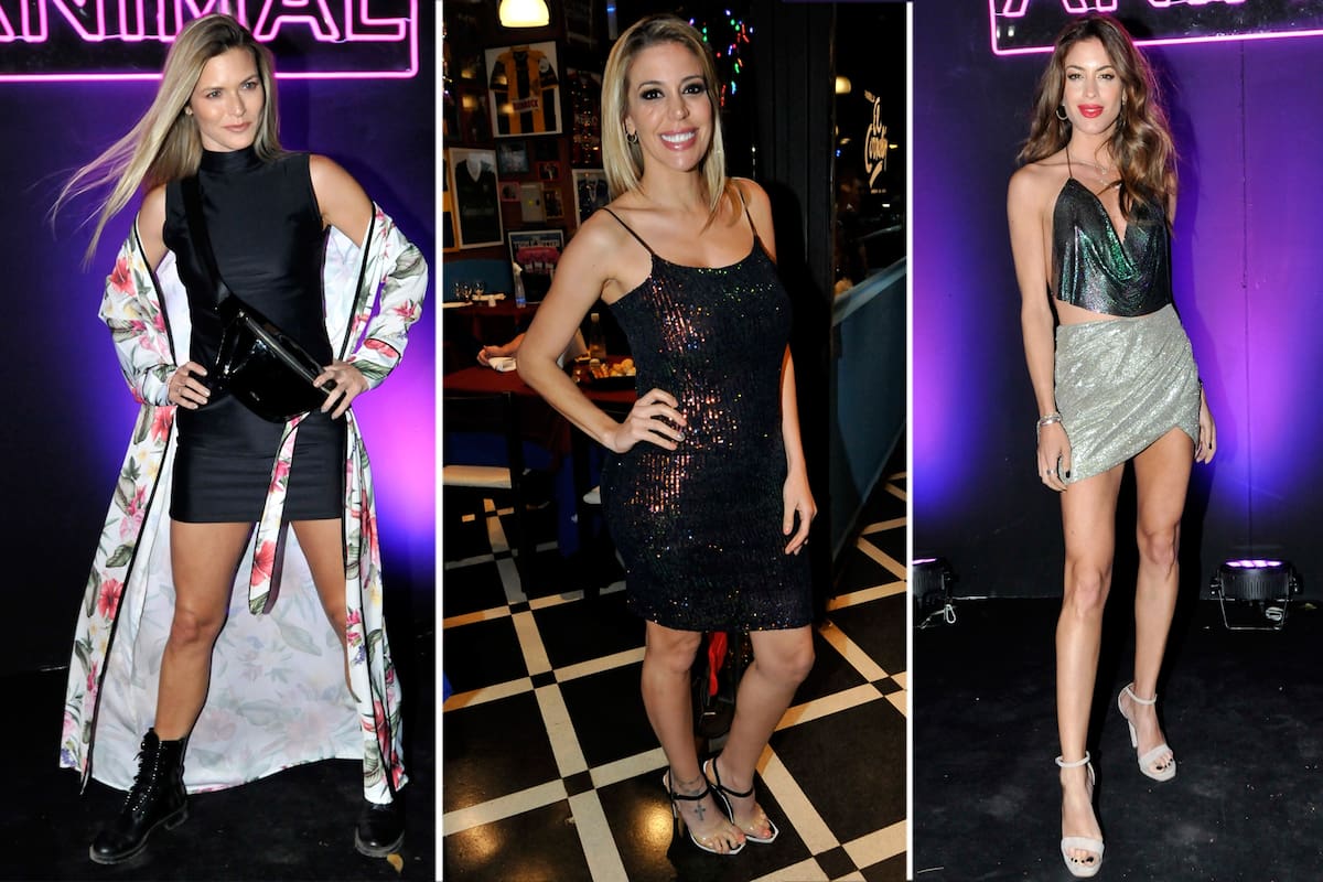 Noche de brindis para Virgnia Gallardo y velada a pura fiesta para Pía Slapka y Agustina Casanova